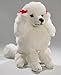 Stuffed Animal Poodle white, 12 inches, 30cm, Plush Toy, Soft Toy