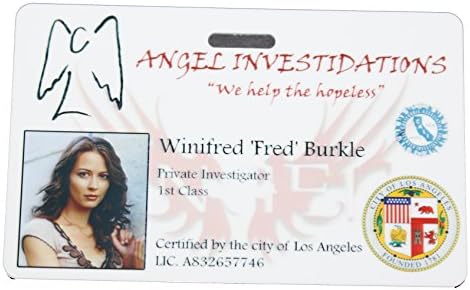 Angel Investigations Winifred 'Fred' Burkle Prop Badge
