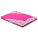 Kuzy - Lace Neon Pink Case for Older MacBook Pro 13.3