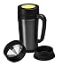 Consumer Associates Pour Over Coffee Maker Thermal Travel Mug Built-in Stainless Steel Dripper Double Walled Stainless Steel Insulation Reusable Paperless Filter