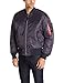 Alpha Industries Men's MA-1 Flight Bomber Jacket, Steel Blue, S