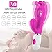 G Spot Dildo Vibrator for Women Beginners with Dual Motor 30 Vibration Modes, PALOQUETH Personal Bunny Rabbit Vibrator Adult Sex Toy with Curved Tip for Precise Pleasure, Quiet Waterproofthumb 1