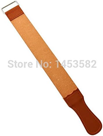 Leather Sharpening Strop For Barber Straight Razor Fold Knife Sharpening Shave
