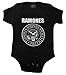Ramones Seal Unisex Baby Infant Bodysuit Romper, Black