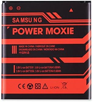 PowerMoxie Samsung Galaxy S4 Standard Battery with NFC (2600mAh) I9500, I9505, M919, I545, I337, L720, R970 I537 [12 MONTH WARRANTY]