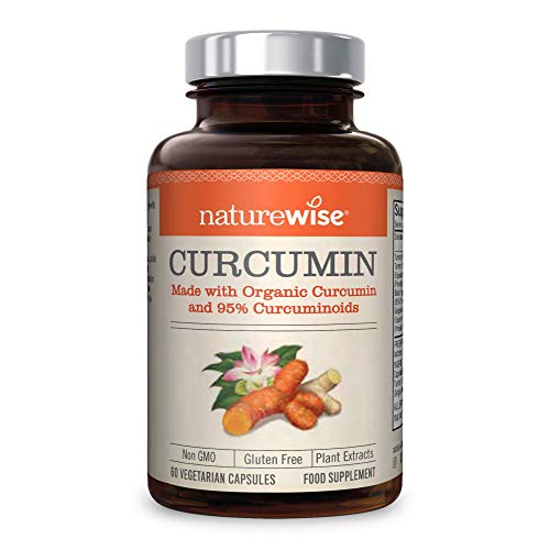 Buy NatureWise Curcumin Turmeric with 95 Curcuminoids, 1500mg Max