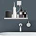 OKOMATCH Wall Outlet Shelf Organizer Wall Mounted/Nail-Free & Nails Two Way Installations -Hold Up to 15lbs-12.4