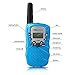 ALANGDUO Walkie Talkie for Kids, 22 Channel LCD Display Mini Kids Walkie Talkies 2 Way Radio Toys for Kids Children, 2Pack (Blue)
