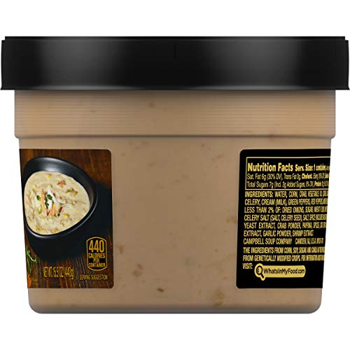 Campbell's Slow Kettle Style Kickin' Crab & Corn Chowder, 15.5 oz. Tub (Pack of 8) - Thumbnail 5