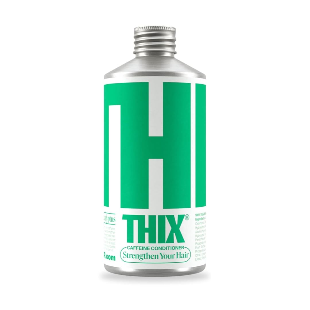 THIX Caffeine Conditioner | Hair Growth, Biotin Infused | Vegan, Proteins and Vitamins | Paraben & Sulphate Free Hair Loss Treatment | Hair Care for men and women - 250ml