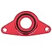 Dewhel BLOW OFF VALVE BOV SSQV SQV ADAPTER For Subaru WRX STI 02-07 IMPREZA STI 08-12 Color Red