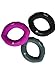 Clever Yoga Hand Grip Strengthener - Grip Strength Trainer - 3 Hand Exercisers with Increasing Resistance for Forearm, Finger and Wrist Training