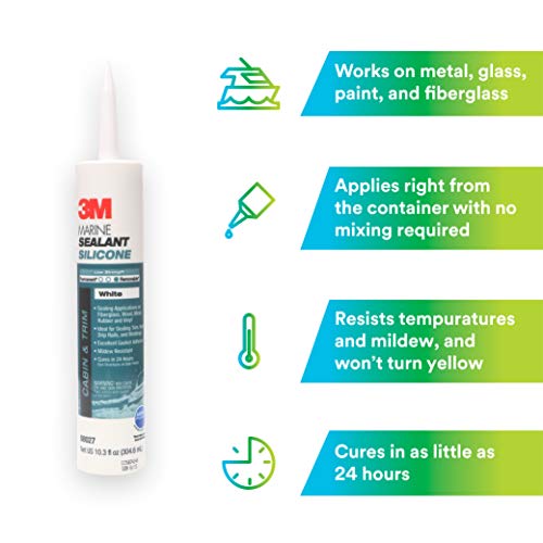 4 3M+Marine+Grade+Silicone+Sealant