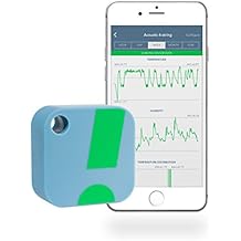 Termómetro / higrómetro inalámbrico SensorPush para iPhone / Android - Sensor inteligente de humedad y temperatura con alertas.  Desarrollado y respaldado en EE. UU.