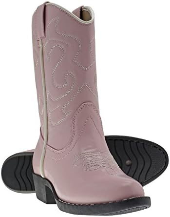 Canyon TrailsPremium Kids Cowboy Boots - Comfort Fit Toddler Cowboy Boots - Boys and Girls Cowboy Boots Durable & Stylish Western Wear for Young Riders