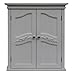 Elegant Home Fashion Vera 2-Door Wall Cabinet, White
