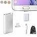 Magnetic Charger Adapter, EEEKit Charging Solution Kit for Samsung /LG /Huawei/HTC/Tablet and Micro USB Device, Premium Magnetic Micro USB Quick Charge Converter Adapter Cable (Silver)