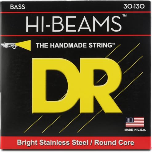 DR Strings Hi-Beam MR6-130 – E-Bass Medium-Heavy 30-130 6-Saiter