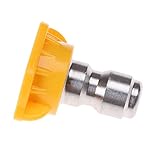 HS Pressure Washer Spray Nozzle Tips 15 Degrees Yellow Metal Nozzle Tip 1pc