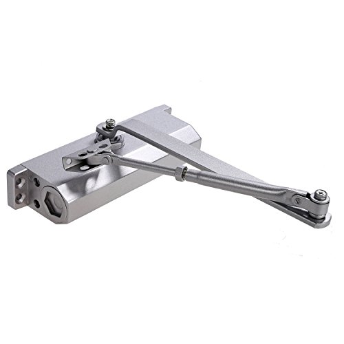 Modrine Automatic Door Closer Heavy Duty for Commercial and Residential Use Grade 1 Aluminum Alloy Door Close, for Larger Door Weight 176-242lbs
