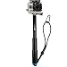 ProsPole Extendable Pole an Aluminium Telescopic Monopod Extension & Adjustable Selfie Stick for Gopro Hero 4 Session Black Silver Hero 2 3 3+ 4 and Other Action Cameras (Blue 37