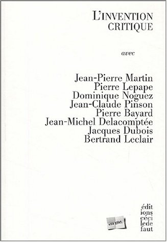 L' invention critique