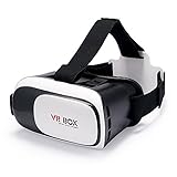 LEMFO VR Case Virtual Reality Headset 3D Glasses Focal and Pupil Distance Adjustable Viewing Video Movie Game Fit for 3.5
