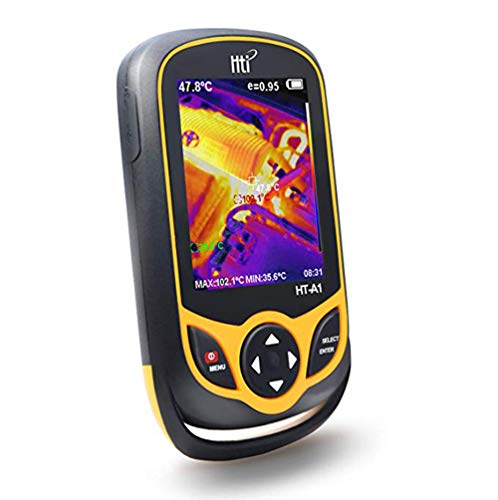 DJG Thermal Imaging Camera, Pocket-Sized Infrared Camera with Real-Time Thermal Image,Infrared Image Resolution 220 X 160-Temperature Measurement Range -4°F to 572°F,Mini IR Thermal Imager