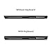 Infiland Microsoft Surface Pro 4 Case, Slim Shell Stand Cover Case with Stylus Holder for The New MicroSoft Surface Pro 2017/Surface Pro 4 12.3-Inch Tablet - Black