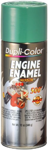 Dupli-Color DE1618-6 PK (EDE161807 -6 PK) Detroit Diesel Alpine Green Engine Enamel with Ceramic - 12 oz. Aerosol, (Case of 6)