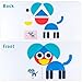 CENOVE Toddler Games Shapes Puzzle Educational Toys Montessori Toys for Toddlers Wooden Pattern Blocks Animals Jigsaw Puzzle Sorting and Stacking Games for Boys Girls Age 3+ Years Old