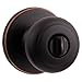 Kwikset Cove Bed/Bath Knob in Venetian Bronze