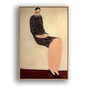 Framed Canvas Wall Art for Living Room, Bedroom Elegant Vase Plants by Sanyu Canvas Prints for Home Decoration Ready to Hanging - 16x24 inches