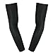 The Elixir Recovery Compression Arm Sleeves for Outdoor Sports Basketball Cycling Running UV Protective (Pack of 6 Pairs, Black)