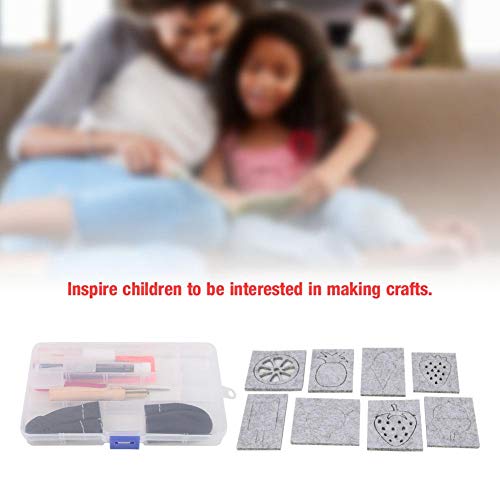 image for Pokerty Needle Felting, DIY Non-Woven Fabric Fruit Shape Needle Feltin