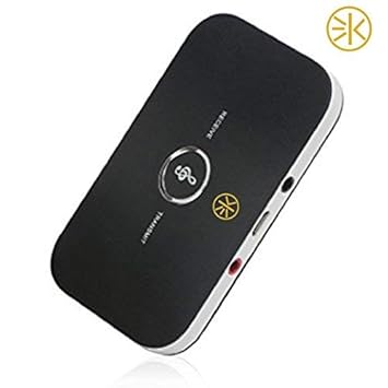 Bluetooth 4.1 Transmitter and Receiver - 2 in 1 Wireless 3.5mm Aux Bluetooth Audio Adapter - aptX Low Latency, Enjoy HiFi Music - for Home TV, PC, Headphones, Speakers & Car Stereo System