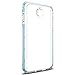 Orzly OnePlus 3T / OnePlus 3 Case, Fusion Bumper Case Cover Shell for OnePlus Three (Original 2016 Model & 3T Version) Protective Hard Cover with Impact Absorbing Blue Rubber Rim & Clear Back Panel