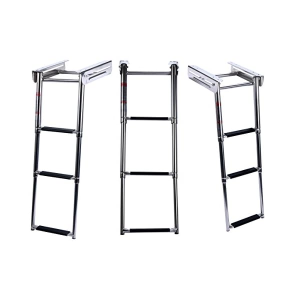 Amarine-made-3-step-Under-Platform-Slide-Mount-Boat-Boarding-Ladder-Telescoping-Stainless-Steel