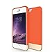 JKase [Canvas Slide Compatible with iPhone 6S Case - Tough Ultra Slim Grip Rugged Case Protective Cover - (Orange)