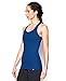 Under Armour Women's Tech Victory Tank, Royal/Granite, Small