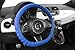 Alpena 10826 Blue Glow in the Dark Steering Wheel Cover