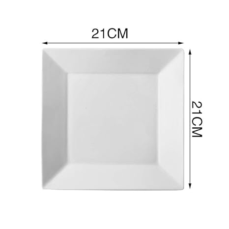 Plato De Cerámica Western Hotel Plato De Carne Plato Cuadrado ...