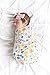Large Premium Knit Baby Swaddle Receiving Blanket 