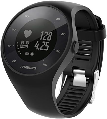 AUTOECHO Band For Polar M200 Smart Watch Wrist Straps With Soft 22cm Silicone Replacement Rubber Wrist Band 6 Color For Women Men