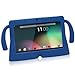 TabSuit 7'' BLUE Silicone Rubber Gel Soft Skin Case Cover case for 7'' Dragon Touch Dual Core Y88 Tablet [by BGmobile] (Blue)