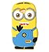 LG Ultimate 2 L41C / Optimus L70 Phone Case - Cute Despicable Me 2 for Minions Soft Gel Rubber Silicone Protection Skin Case Cover for LG Ultimate 2 L41C / Optimus L70 (Two Eyes Blue)