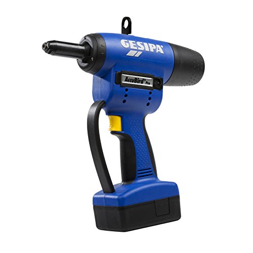 1457652, Gesipa, Accubird Pro 2200 18.5 Volt, Cordless Riveting Tool Kit, W/ Battery Charger Carry Cs (1 PK)