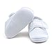 Delebao Baby Infant Satin Christening Baptism Shoes Bootie Slippers Sneakers (0-6 Months, Shoes)