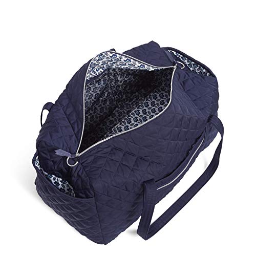 Vera Bradley Performance Twill Large Travel Duffle Bag, Classic Navy