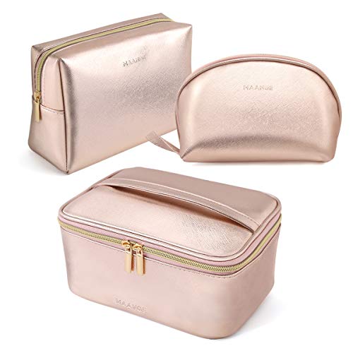 MAANGE Makeup Bag Portable Travel Cosmetic Bag